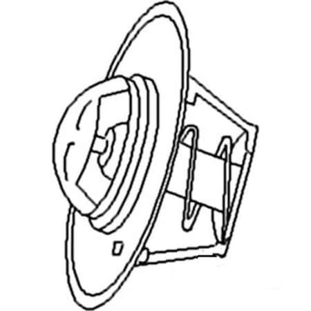 Aftermarket Thermostat Fits Allis Chalmers Models Listed Below 74025103 R1845